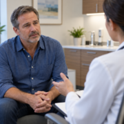 A supportive men’s health consultation